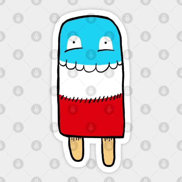 Ice Pop Person Sticker by chawlie